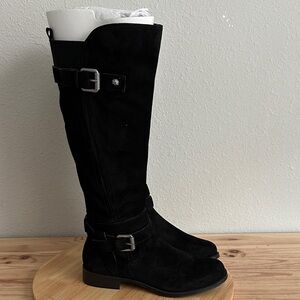 Naturalizer Jordan Leather Tall Riding Boot 6.5W